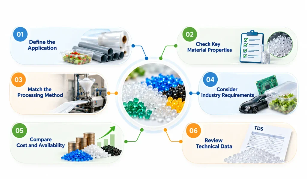 choose the right polymer grade
